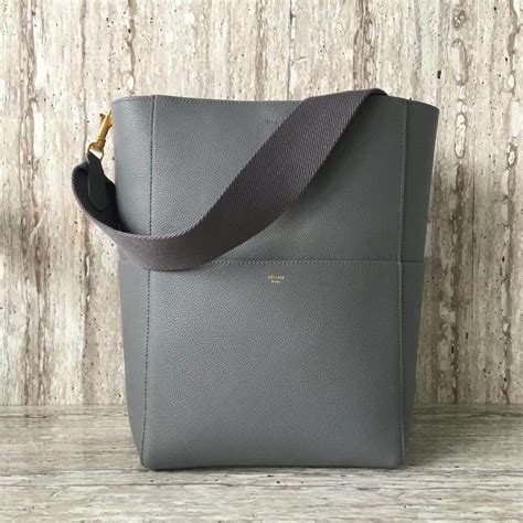 celine sangle bag small size|Celine medium bucket bag.